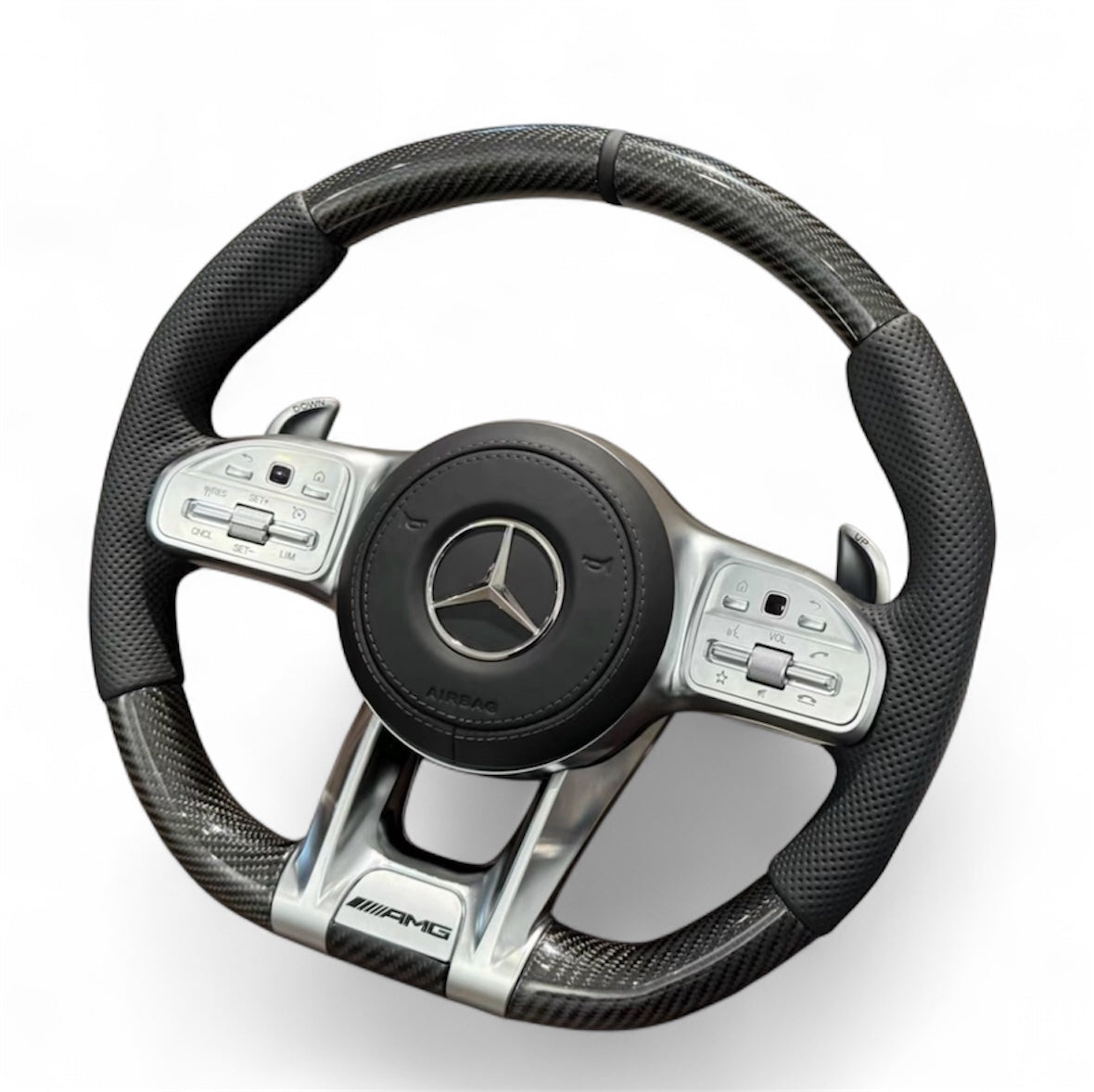 Lenkrad Mercedes AMG Carbon – Carbon Edition Airbag - Vue 2