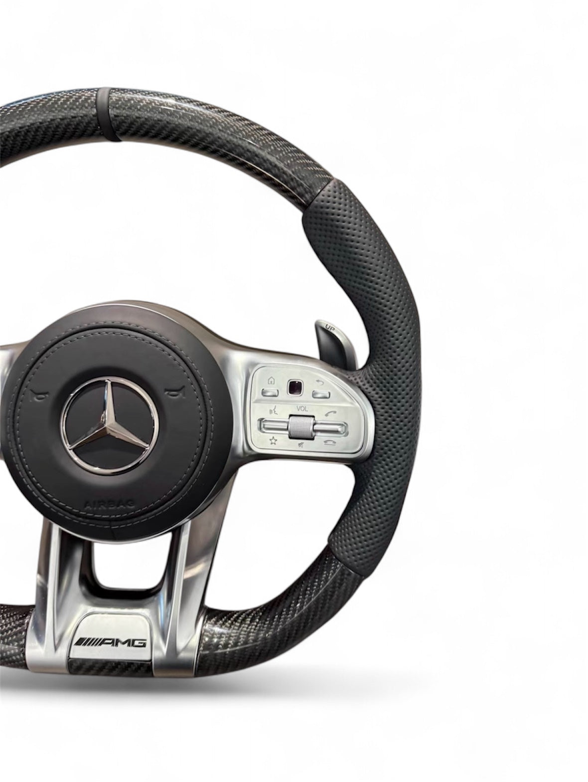 Lenkrad Mercedes AMG Carbon – Carbon Edition Airbag - Vue 5