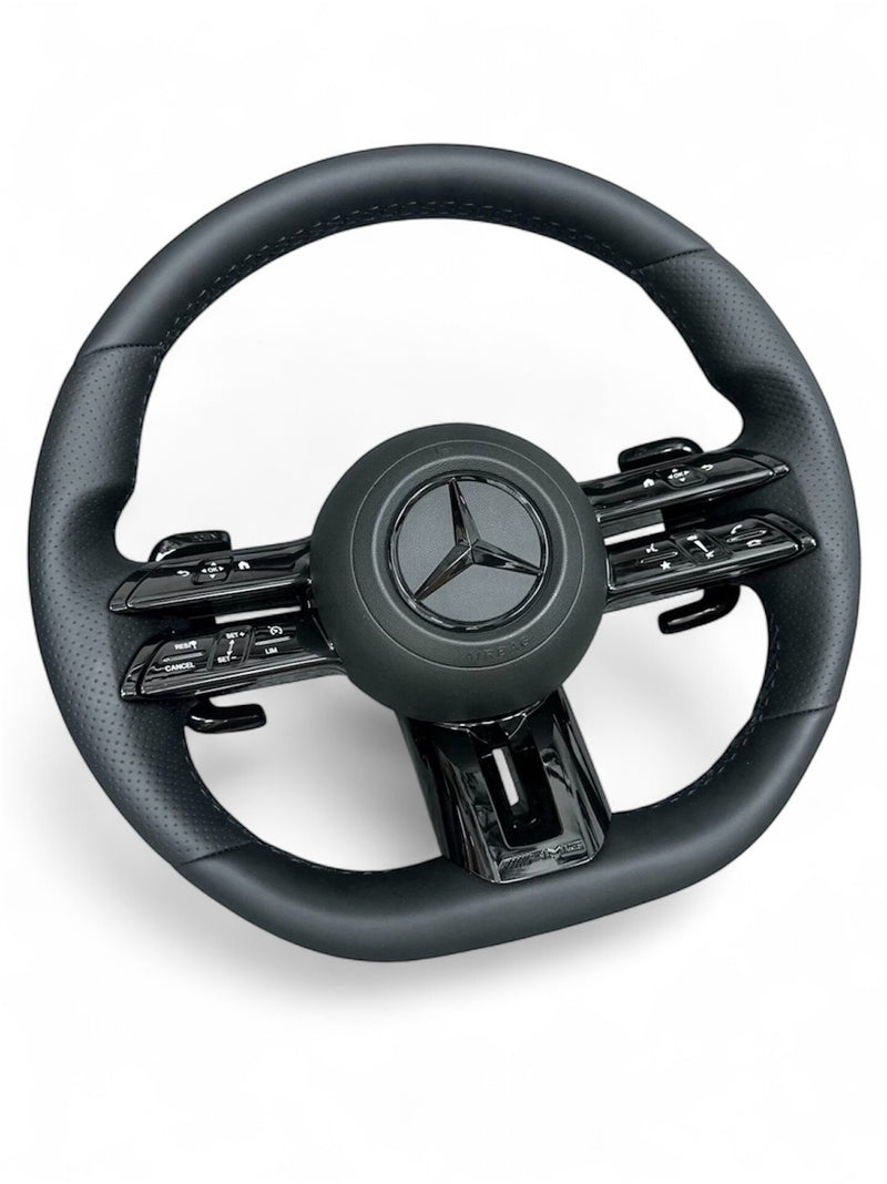 Volant Mercedes AMG Black Edition – Cuir Airbag Sport
