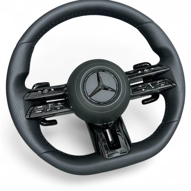 Volant Mercedes AMG Black Edition Cuir Airbag Sport