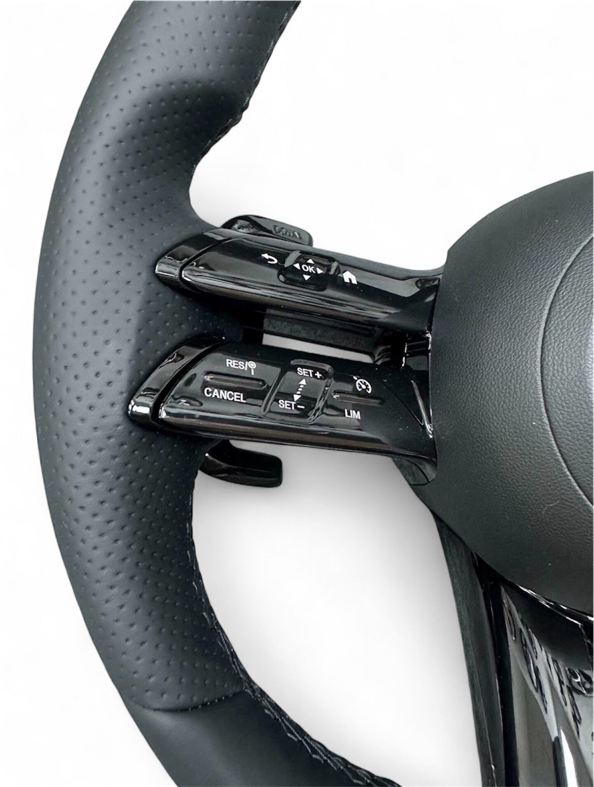Mercedes AMG Black Edition Stuurwiel – Leer Airbag Sport - Vue 2