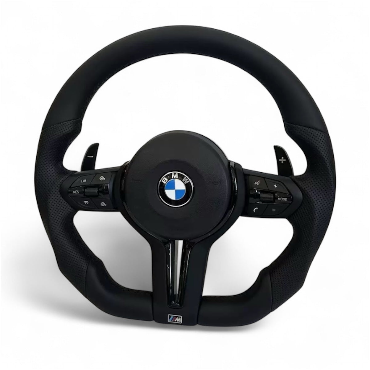 BMW M Sport Stuur Full Black – Geperforeerd Leder Airbag F30 E90 - Vue 2