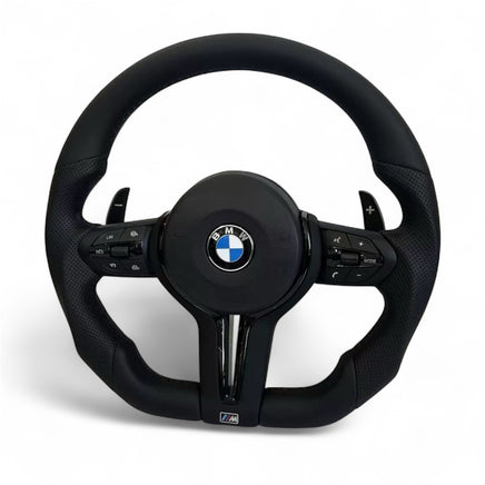 Volant BMW M Sport Full Black Cuir Perforé Airbag F30 E90
