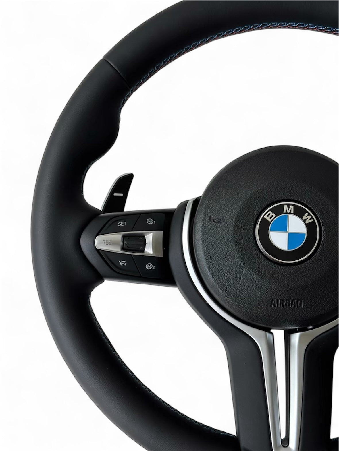Volant BMW M Sport Palettes Aluminium – Pack M Cuir Airbag - Vue 2