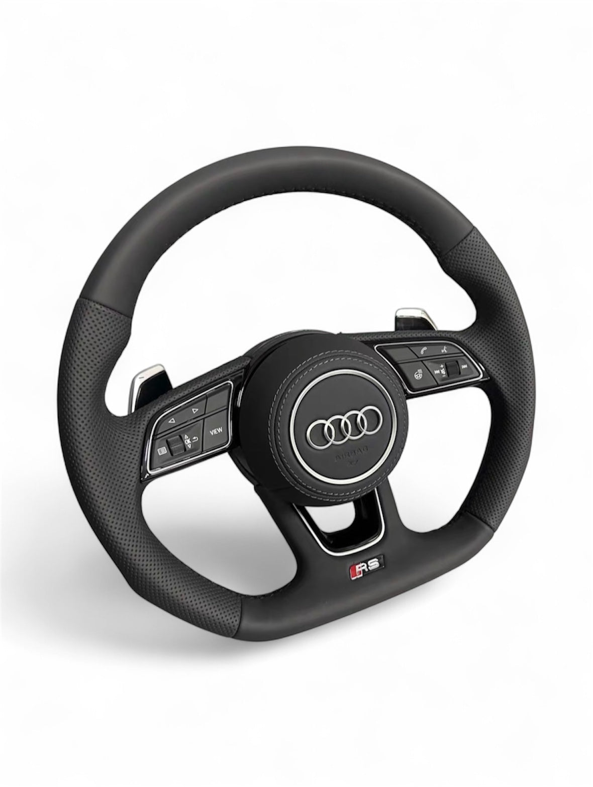 Volante Audi RS Palette Silver – Cuciture Argentate Airbag - Vue 2