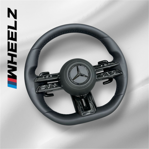 Volant Sport Mercedes AMG Black Edition – Airbag Inclus