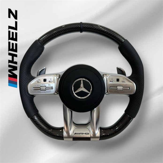 Volant Mercedes-Benz AMG Carbon Édition – Carbone Véritable & Airbag Inclus