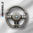 Volant BMW M Sport Personnalisé - Cuir Perforé & Lisse - Coutures M Tricolores