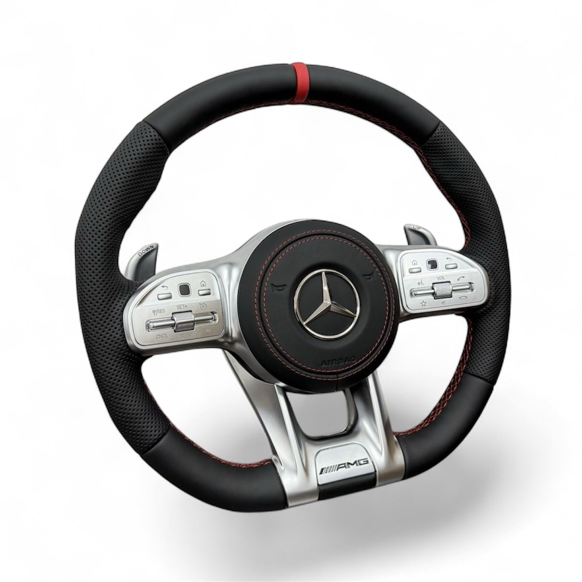 Volant Mercedes AMG Cuir Nappa – Performance Edition Airbag - Vue 2