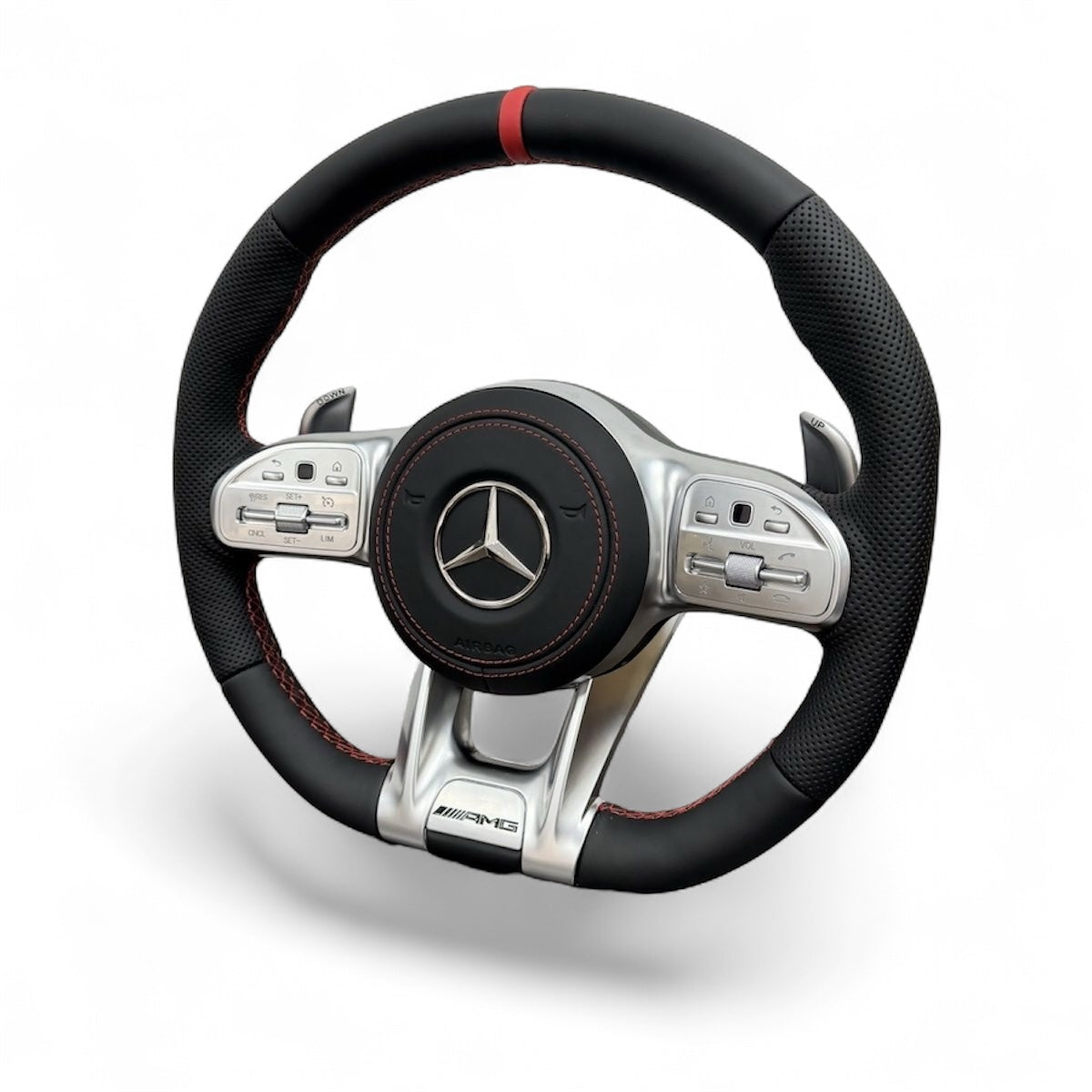 Volant Mercedes AMG Cuir Nappa – Performance Edition Airbag - Vue 3
