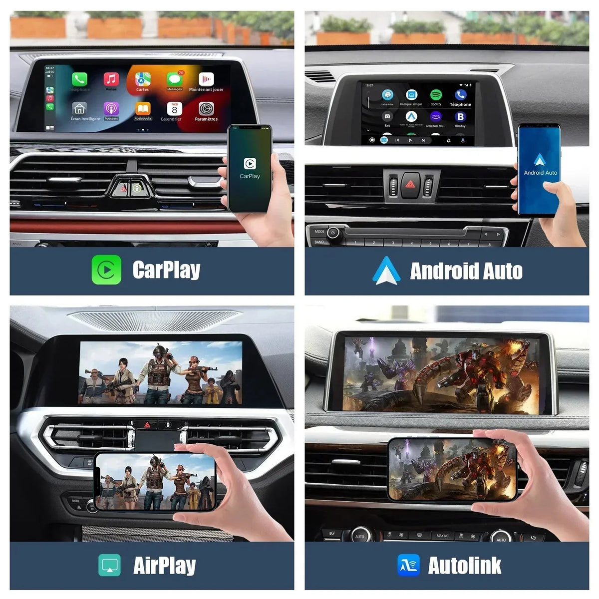 Wireless Apple CarPlay &amp; Android Auto Adapter — BMW (CCC / CIC / NBT / EVO) - Vue 2