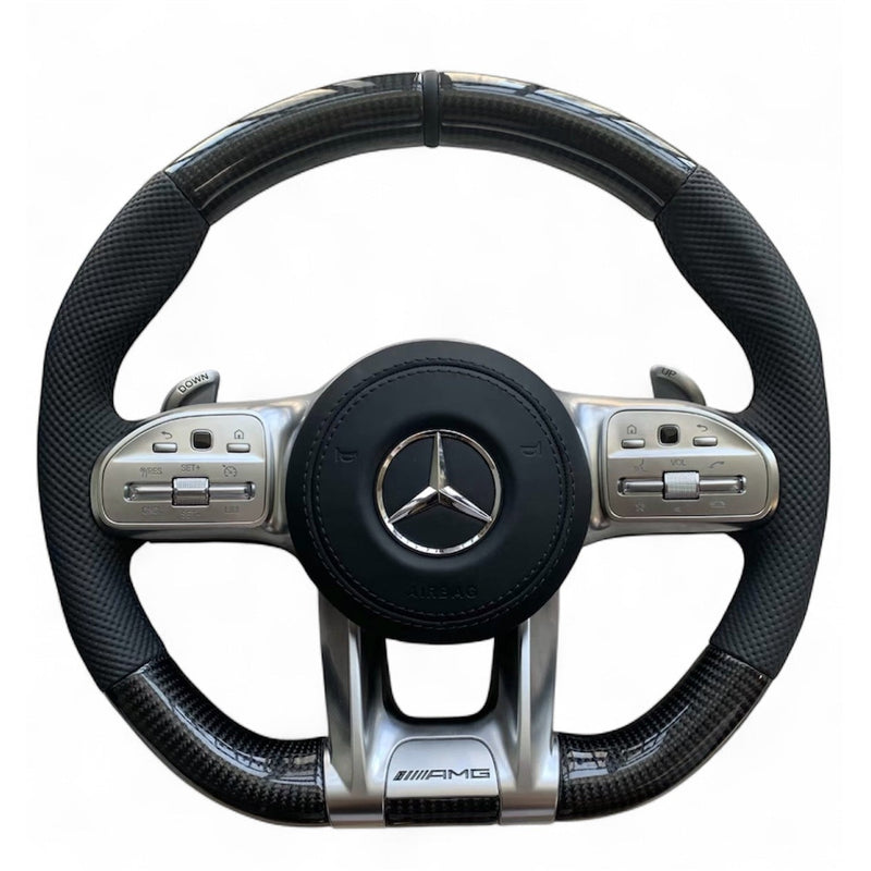 Mercedes AMG Carbon Steering Wheel – Carbon Edition Airbag